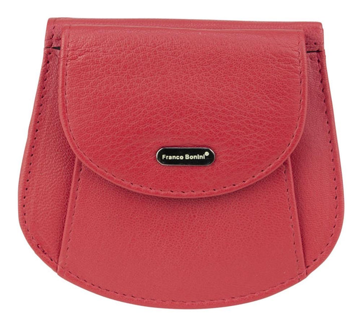 Franco Bonini- Coin Purse Bell Red 9302
