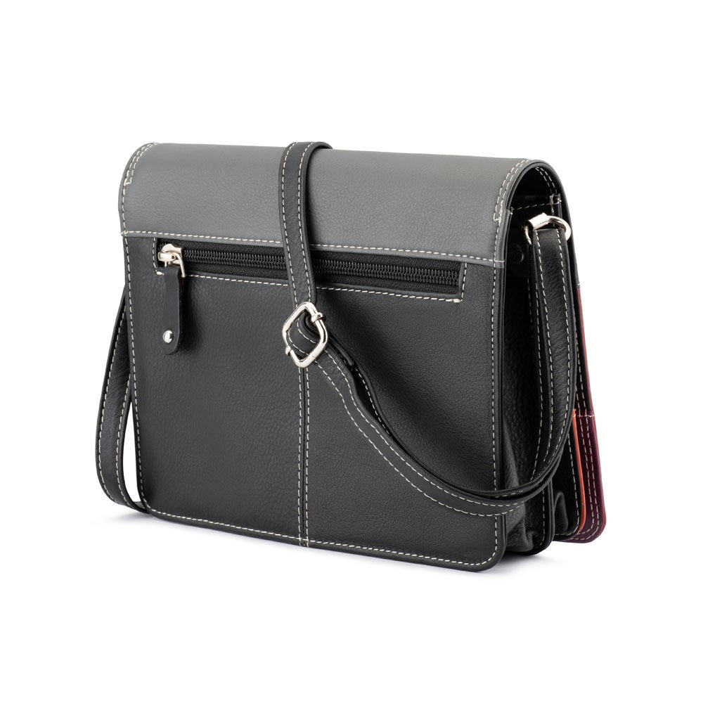 Franco Bonini- Shoulder / Organiser bag Grey Multi 1321