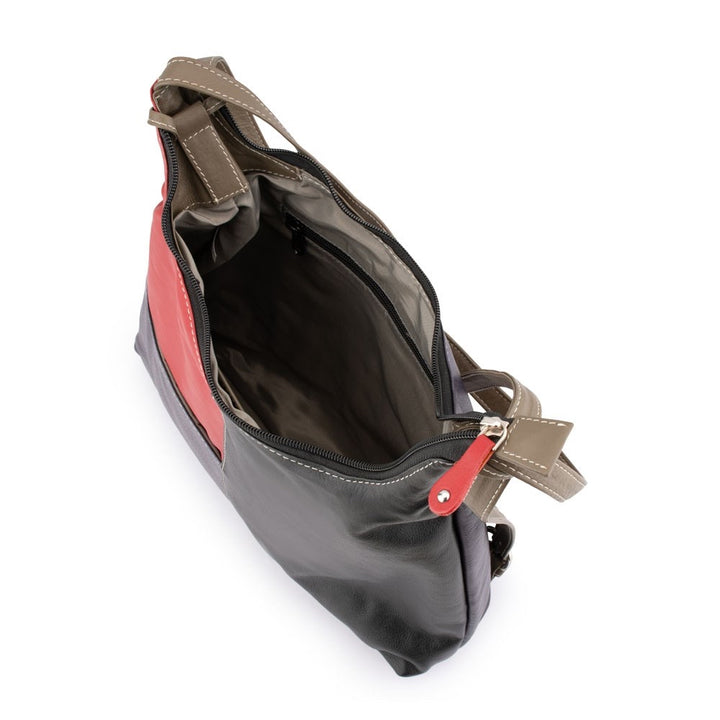 Franco Bonini- Shoulder / Backpack bag Black Multi 207