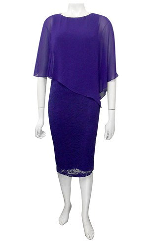 Four Girlz Karen Lace Dress in Purple