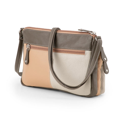 Franco Bonini Crossbody / Sling Bag 12-221 BoneMulti