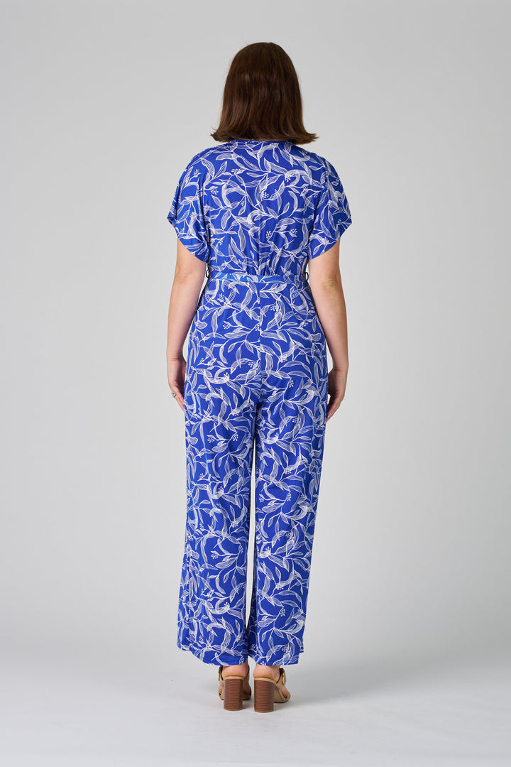 Evie Grace Alice Faux Wrap Jumpsuit