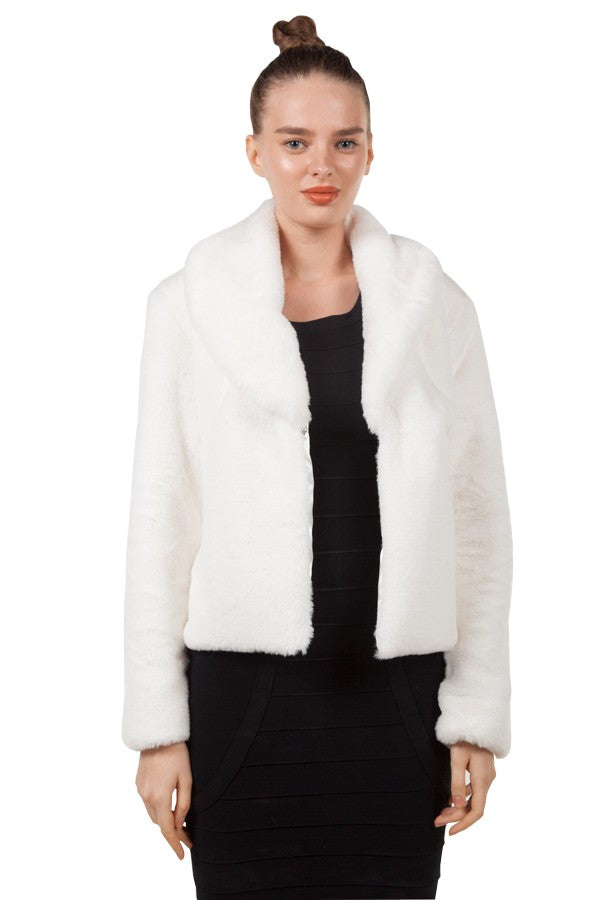 Miss Anne Faux Fur Jacket available in multiple colours