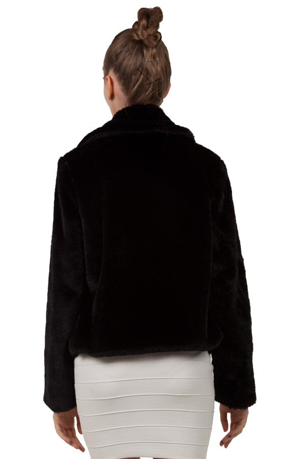 Miss Anne Faux Fur Jacket available in multiple colours