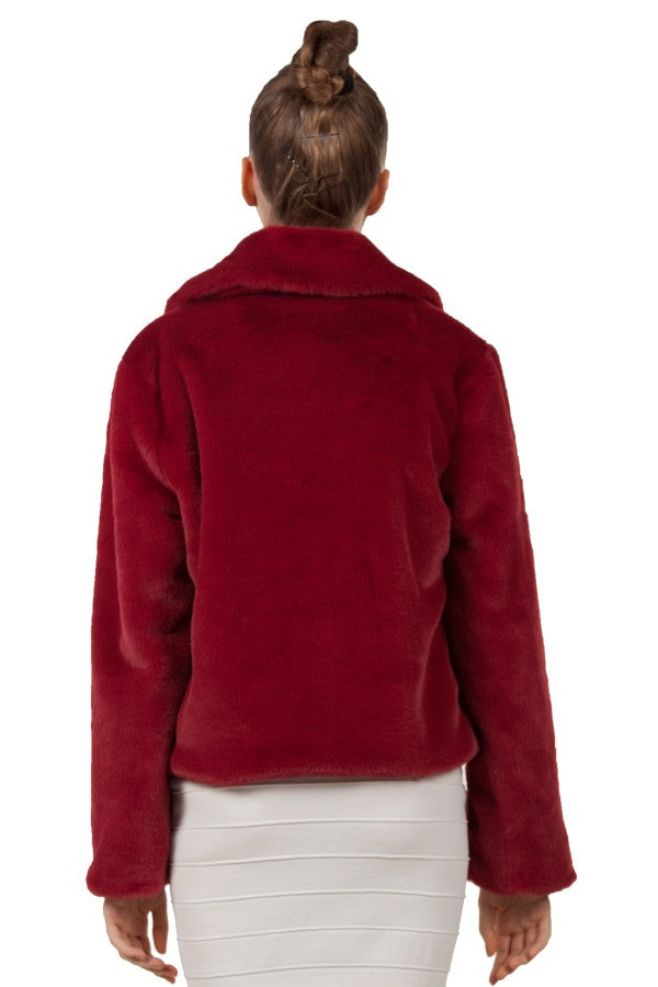 Miss Anne Faux Fur Jacket available in multiple colours