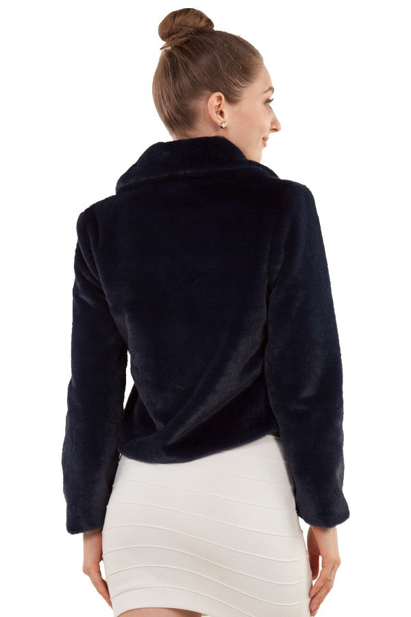 Miss Anne Faux Fur Jacket available in multiple colours