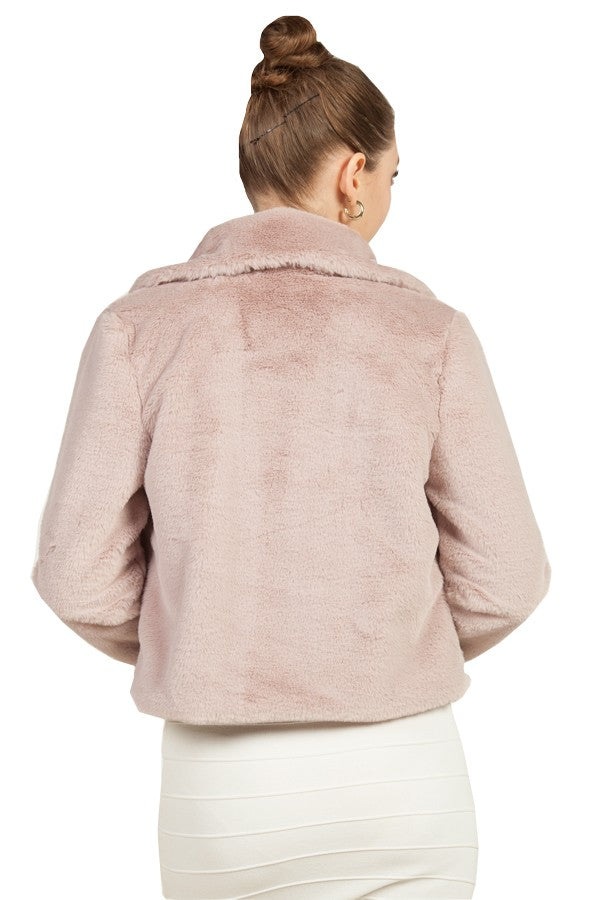 Miss Anne Faux Fur Jacket available in multiple colours