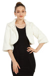 Miss Anne Faux Bolero with 3/4 sleeves