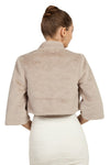 Miss Anne Faux Bolero with 3/4 sleeves