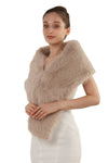 Miss Anne Faux Fur Wrap available in mulitple colours - Lighter weight