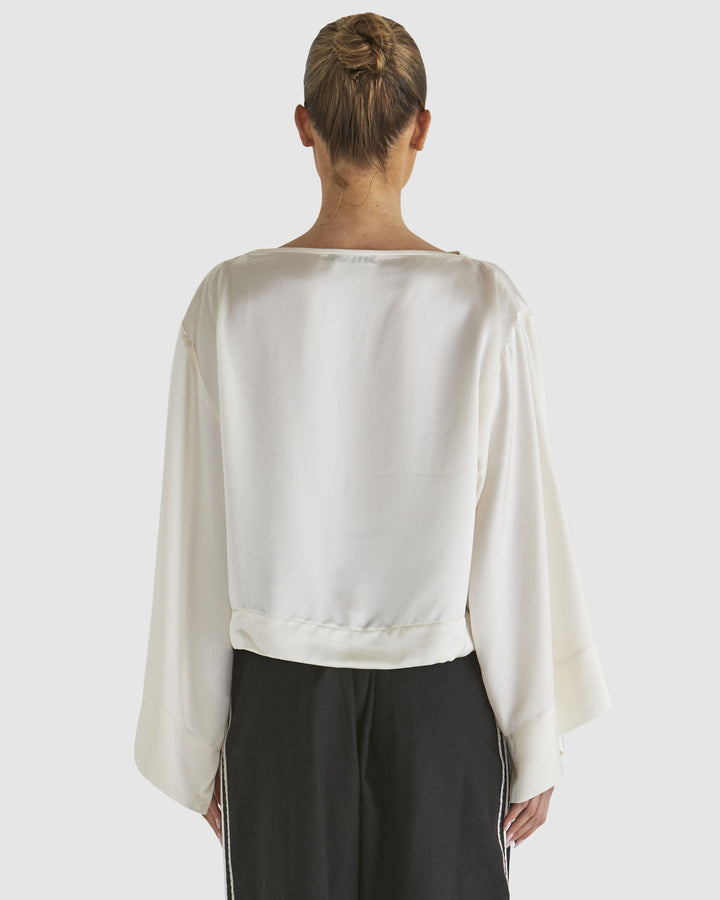 Fate Glow Top in Cream