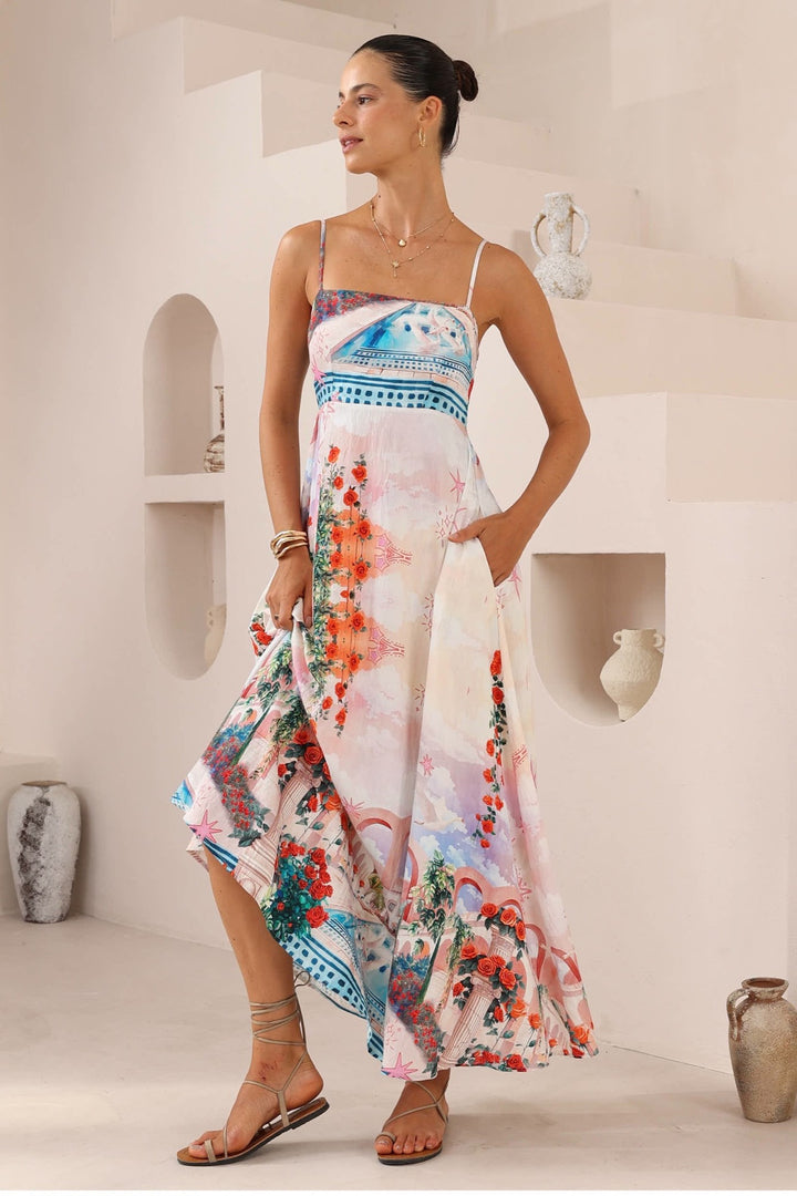 Iris Maxi Riviera Daydream Maxi Dress