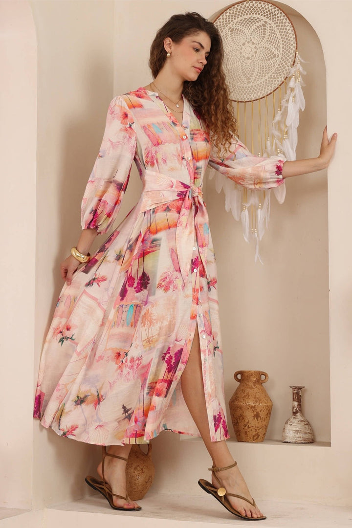 Iris Maxi Seaside Vibes Maxi Dress