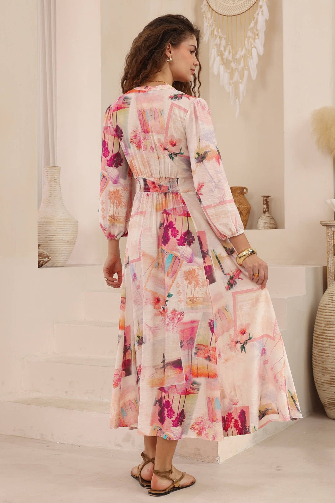 Iris Maxi Seaside Vibes Maxi Dress