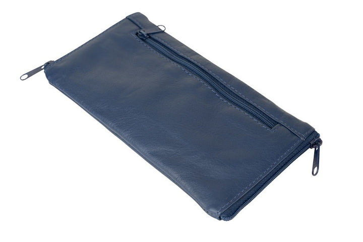 Franco Bonini Double Sided Spectacle Case with Rear Zip 2020 Blue