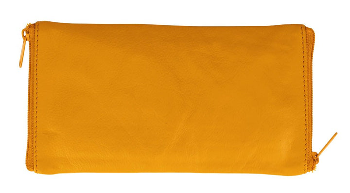 Franco Bonini Double Sided Spectacle Case with Rear Zip 2020 Mango