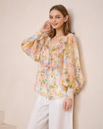 Iris Maxi Floral Blouse