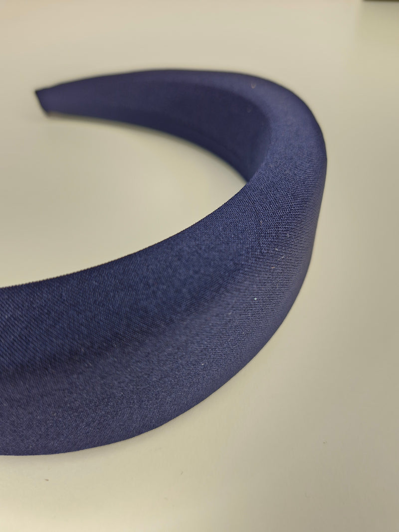 Padded Headband in Navy