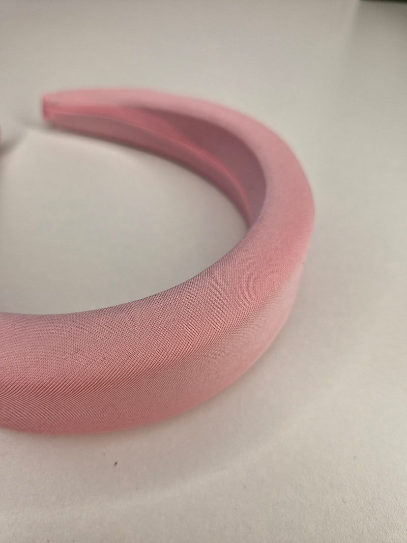 Padded Headband in Baby Pink