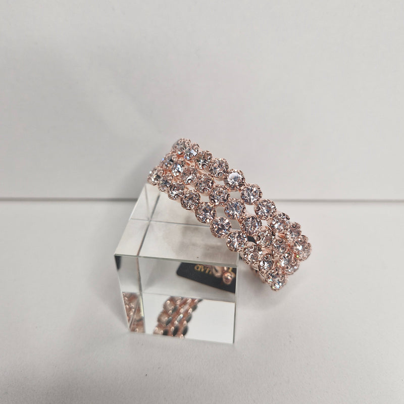 Stellar Rose Rose Gold Diamante bracelet Sm 71440