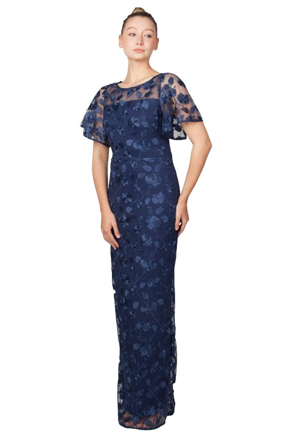 Anissa Vessa Dress in Navy