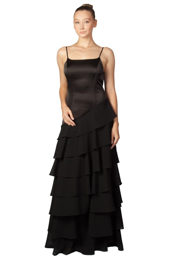 Anissa Lillias Gown in Black