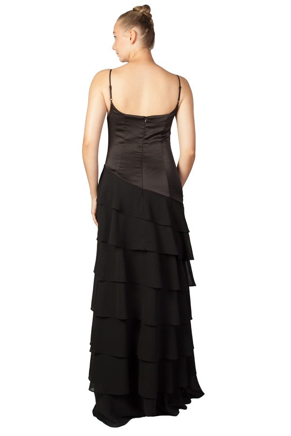 Anissa Lillias Gown in Black