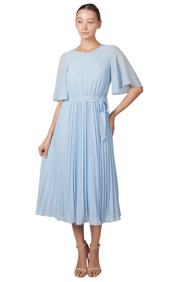 Miss Anne Brittany Dress in Sky Blue