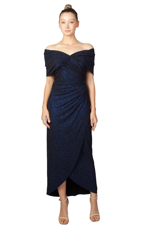 Anissa Erin Dress in Navy