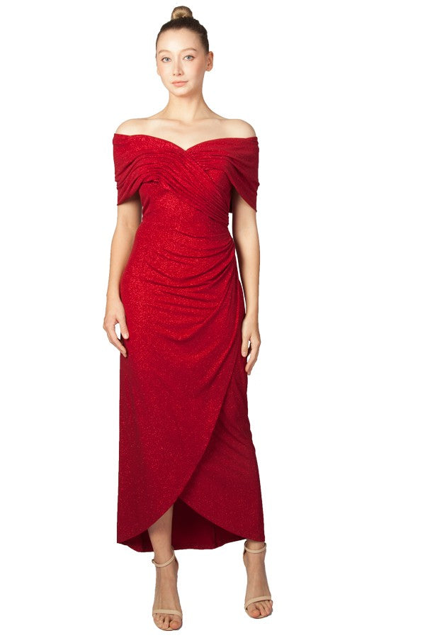Anissa Erin Dress in Red