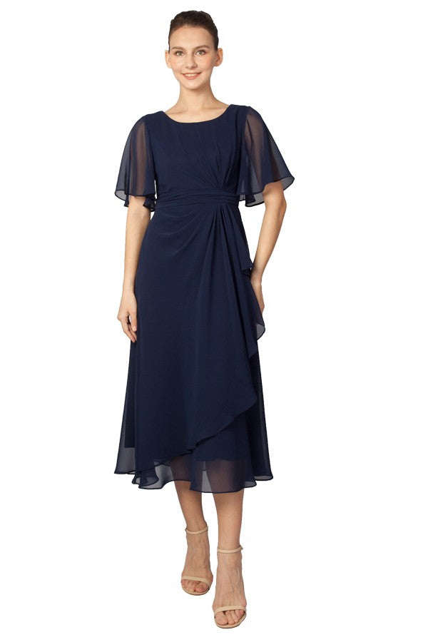 Miss Anne Lee Dress in Navy