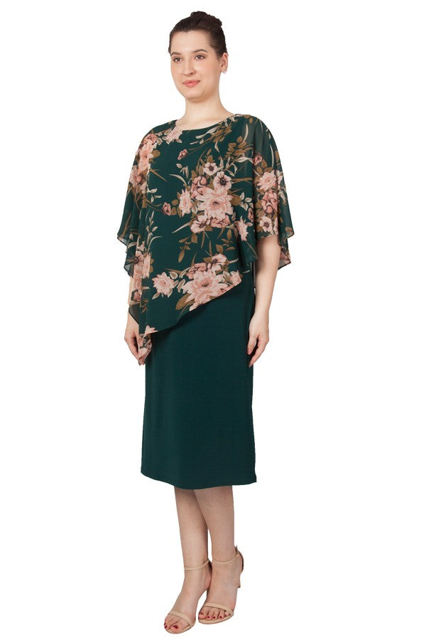 Miss Anne Delaney Dress in Emerald
