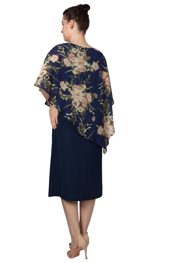 Miss Anne Delaney Dress in Navy
