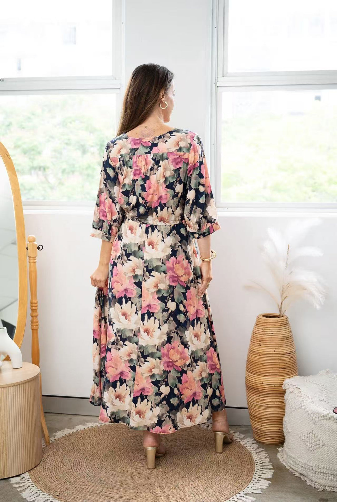 Jolie Saule Floral Dress