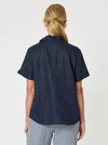 Gordon Smith Tiffany Ruffle Linen Top