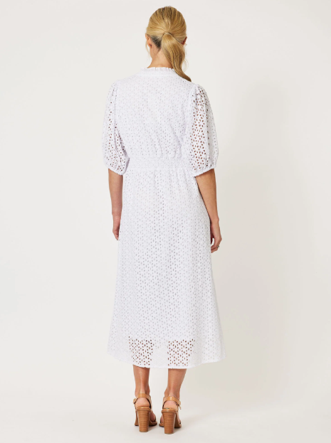 Gordon Smith Broderie Lace Midi Dress