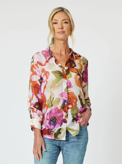 Gordon Smith Maui Floral Print Shirt