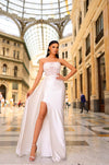 Nicoletta - NC1077 (Available Ivory,Lilac, and Black)