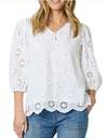 Gordon Smith Jasmine Top in White