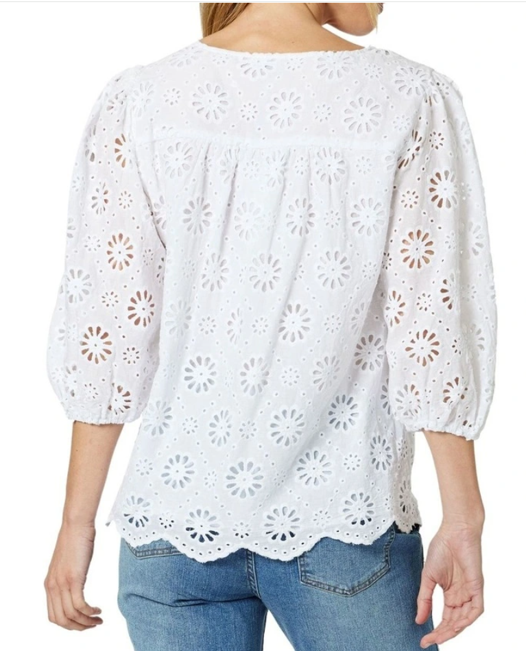 Gordon Smith Jasmine Top in White