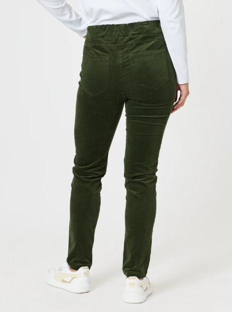 Gordon Smith Harper Cord Pant in Khaki