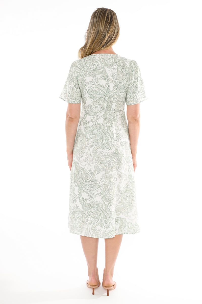 Jump Mystic Paisley Linen Dress