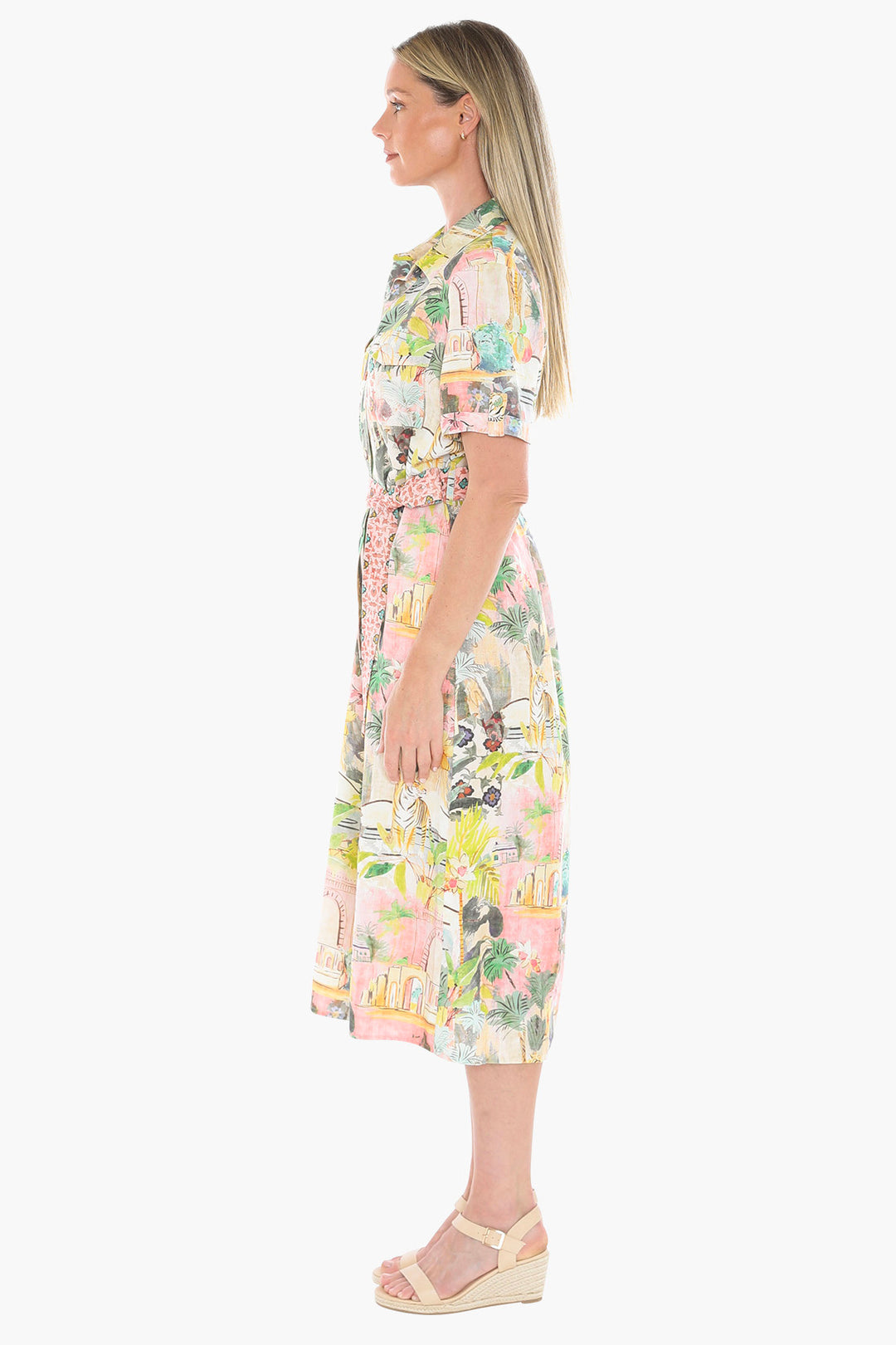 Jump Tiger Island Tie Dress