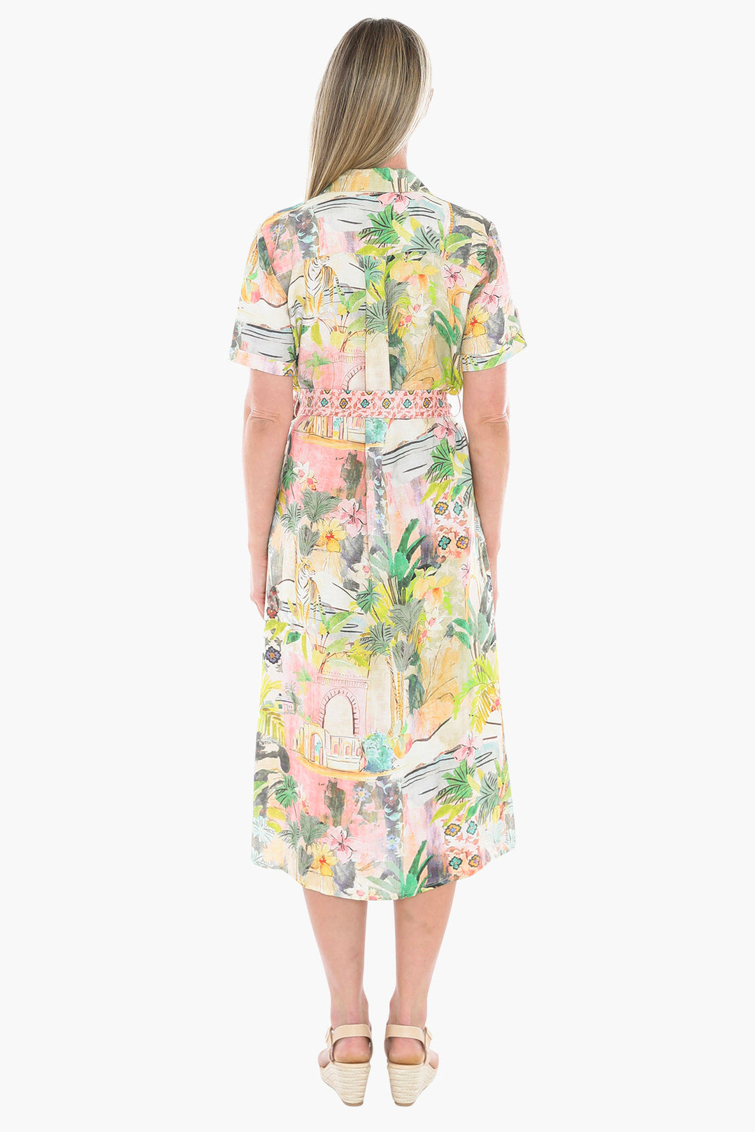 Jump Tiger Island Tie Dress