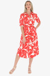 Jump Lily Mono Dress in Red