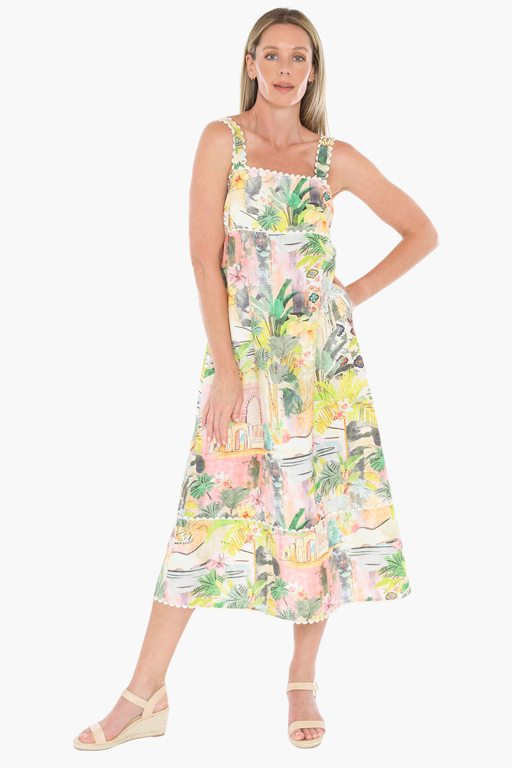 Jump Tiger Island Ric Rac Dress