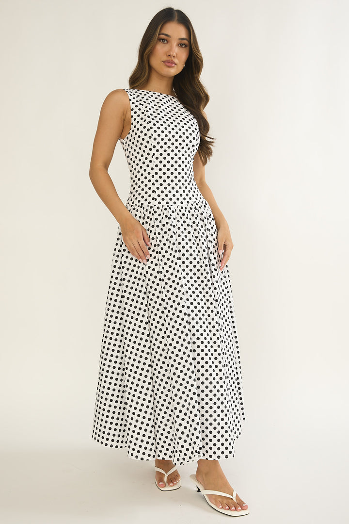 Saints & Secrets Polka Dot Dress