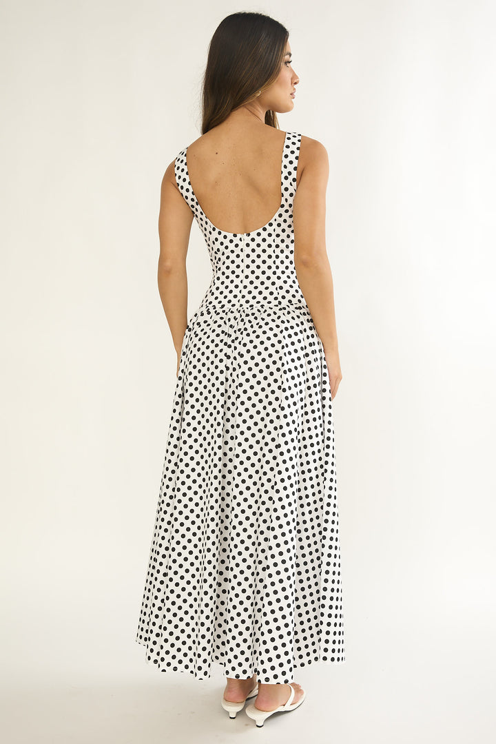 Saints & Secrets Polka Dot Dress