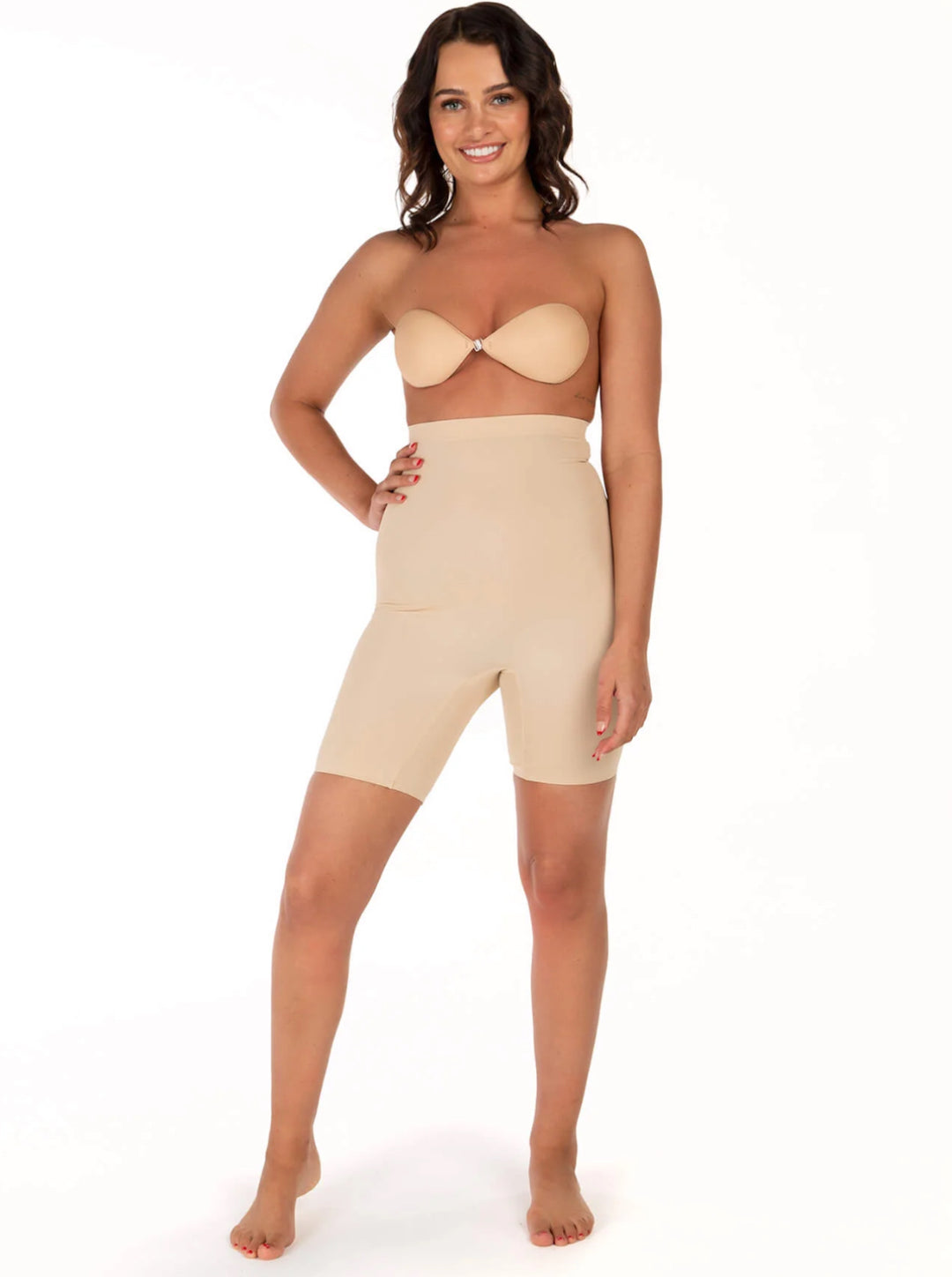 Secret Weapons Skinny Shorts High Waist Shaping Shorts