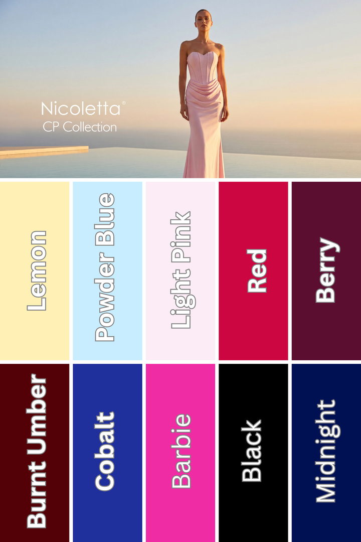 Nicoletta - CP009 (Available to order in 10 different colours)